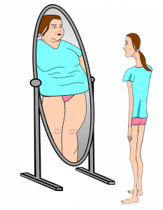 Imagen descriptiva sobre la anorexia.